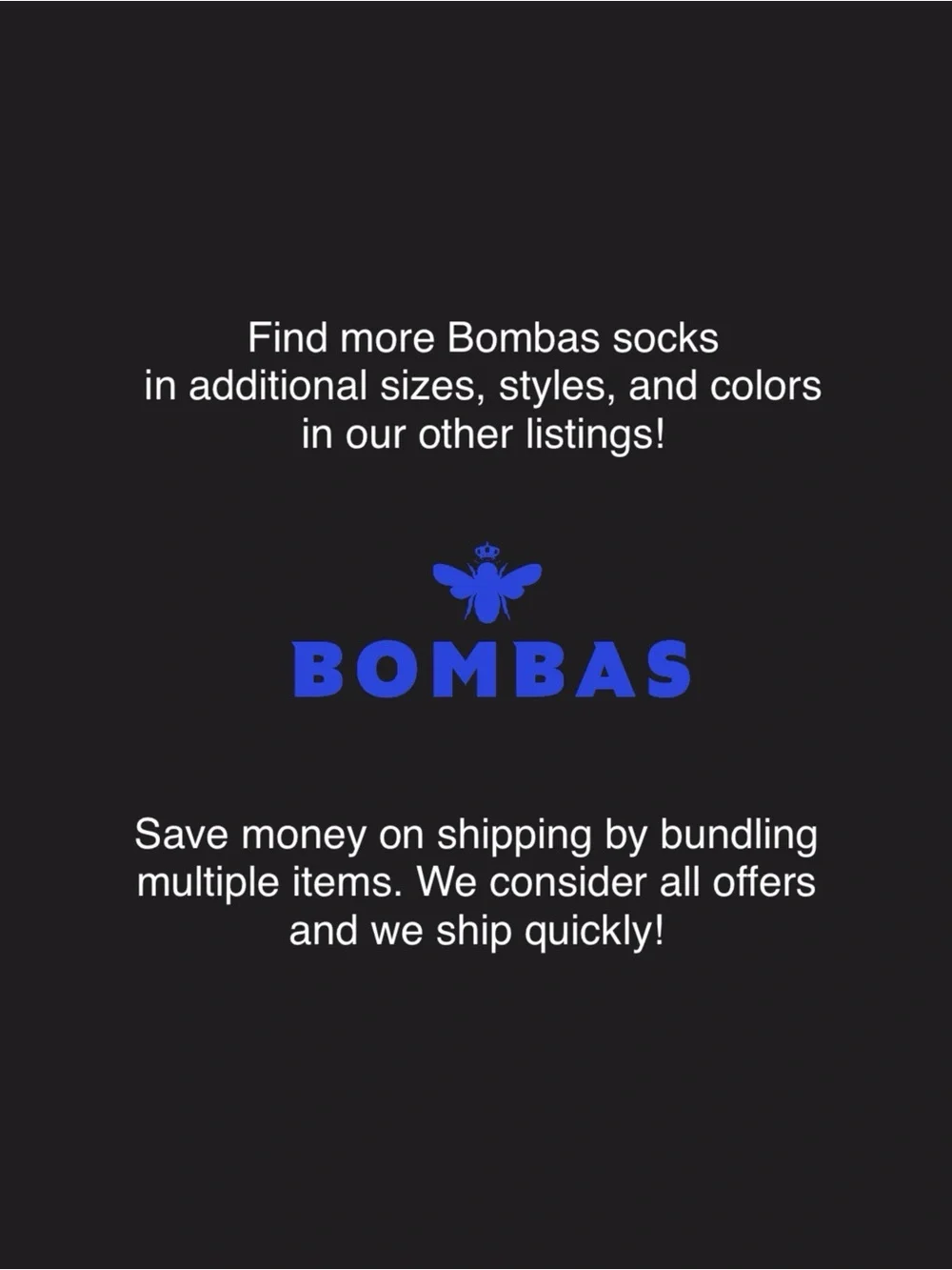 BOMBAS Set of 3 Cotton Half Calf Socks – Short Crew Socks – MEDIUM – NWT